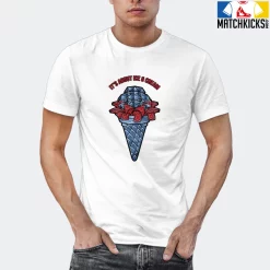 T-Shirt - Nike Dunk High Washed Denim Pack - Sneaker-Matching T-Shirt (Its About ICE And CREAM) -Nike Dunk shop online mockupGenerator 1140