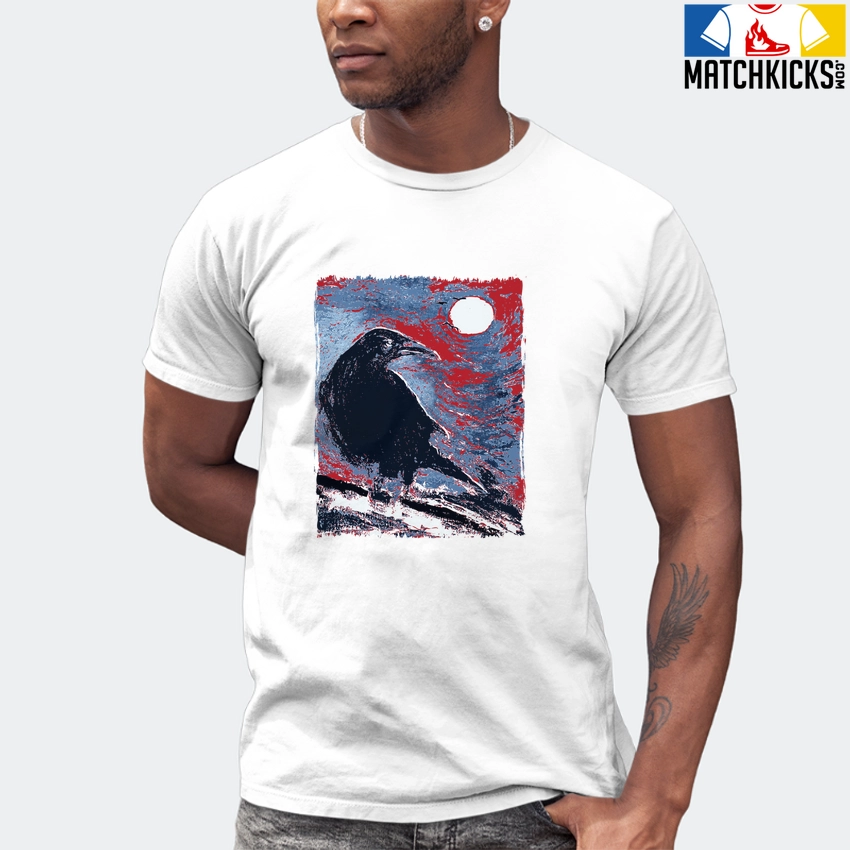 T-Shirt - Nike Dunk High Washed Denim Pack - Sneaker-Matching T-Shirt (Moonlight Crow) 7 T-Shirt - Nike Dunk High Washed Denim Pack - Sneaker-Matching T-Shirt (Moonlight Crow) - Image 5