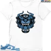 T-Shirt - Nike Dunk Low University Blue - Sneaker-Matching T-Shirt (The Beast) -Nike Dunk shop online mockupGenerator 11443