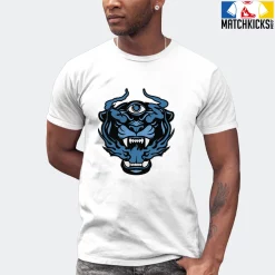 T-Shirt - Nike Dunk Low University Blue - Sneaker-Matching T-Shirt (The Beast) -Nike Dunk shop online mockupGenerator 11446