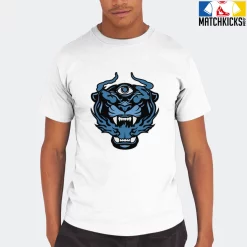 T-Shirt - Nike Dunk Low University Blue - Sneaker-Matching T-Shirt (The Beast) -Nike Dunk shop online mockupGenerator 11447