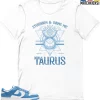 T-Shirt - Nike Dunk Low University Blue - Sneaker-Matching T-Shirt (Taurus Stubborn) -Nike Dunk shop online mockupGenerator 11461