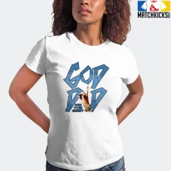 T-Shirt - Nike Dunk Low University Blue - Sneaker-Matching T-Shirt (God Did) -Nike Dunk shop online mockupGenerator 11481