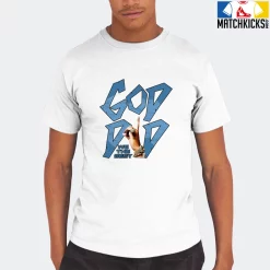 T-Shirt - Nike Dunk Low University Blue - Sneaker-Matching T-Shirt (God Did) -Nike Dunk shop online mockupGenerator 11483