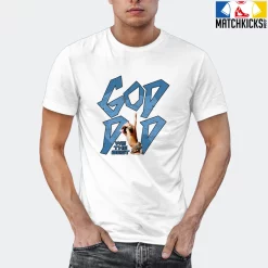 T-Shirt - Nike Dunk Low University Blue - Sneaker-Matching T-Shirt (God Did) -Nike Dunk shop online mockupGenerator 11487
