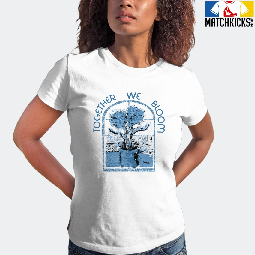 T-Shirt - Nike Dunk Low University Blue - Sneaker-Matching T-Shirt (Together We Bloom) 6 T-Shirt - Nike Dunk Low University Blue - Sneaker-Matching T-Shirt (Together We Bloom) - Image 4
