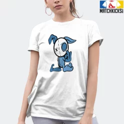 T-Shirt - Nike Dunk Low University Blue - Sneaker-Matching T-Shirt (Fresh Rabbit) -Nike Dunk shop online mockupGenerator 11503