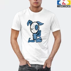 T-Shirt - Nike Dunk Low University Blue - Sneaker-Matching T-Shirt (Fresh Rabbit) -Nike Dunk shop online mockupGenerator 11505