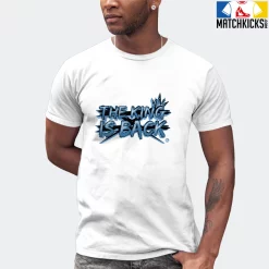 T-Shirt - Nike Dunk Low University Blue - Sneaker-Matching T-Shirt (The King Is Back) -Nike Dunk shop online mockupGenerator 11509