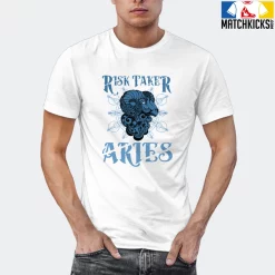 T-Shirt - Nike Dunk Low University Blue - Sneaker-Matching T-Shirt (RAM Risk Taker) -Nike Dunk shop online mockupGenerator 11523