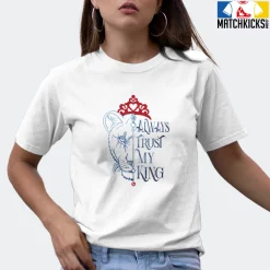 T-Shirt - Nike Dunk High Washed Denim Pack - Sneaker-Matching T-Shirt (FEMALE QUEEN) -Nike Dunk shop online mockupGenerator 1155