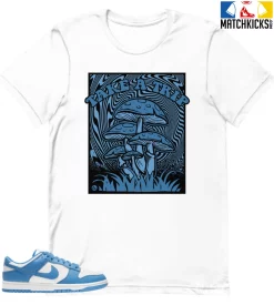 T-Shirt - Nike Dunk Low University Blue - Sneaker-Matching T-Shirt (Take A Trip)