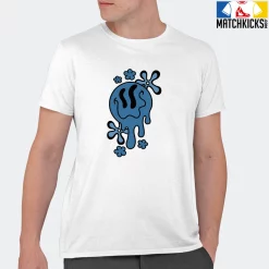 T-Shirt - Nike Dunk Low University Blue - Sneaker-Matching T-Shirt (Melty Face) 20 T-Shirt - Nike Dunk Low University Blue - Sneaker-Matching T-Shirt (Melty Face) -Nike Dunk shop online mockupGenerator 11585