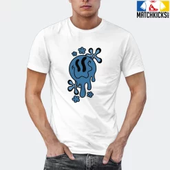 T-Shirt - Nike Dunk Low University Blue - Sneaker-Matching T-Shirt (Melty Face) 21 T-Shirt - Nike Dunk Low University Blue - Sneaker-Matching T-Shirt (Melty Face) -Nike Dunk shop online mockupGenerator 11586