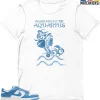 T-Shirt - Nike Dunk Low University Blue - Sneaker-Matching T-Shirt (Aquarius Aggressively Me) -Nike Dunk shop online mockupGenerator 11623