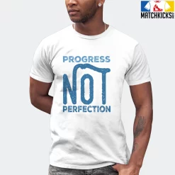 T-Shirt - Nike Dunk Low University Blue - Sneaker-Matching T-Shirt (Progress NOT Perfection) -Nike Dunk shop online mockupGenerator 11635