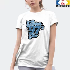 T-Shirt - Nike Dunk Low University Blue - Sneaker-Matching T-Shirt (Them Ninety Seven's Tho) -Nike Dunk shop online mockupGenerator 11656