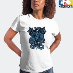 T-Shirt - Nike Dunk Low University Blue - Sneaker-Matching T-Shirt (The Battle) -Nike Dunk shop online mockupGenerator 11661