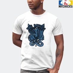 T-Shirt - Nike Dunk Low University Blue - Sneaker-Matching T-Shirt (The Battle) -Nike Dunk shop online mockupGenerator 11662