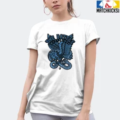 T-Shirt - Nike Dunk Low University Blue - Sneaker-Matching T-Shirt (The Battle) -Nike Dunk shop online mockupGenerator 11665