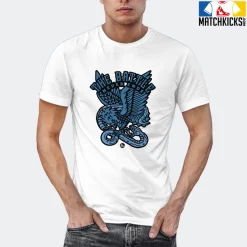 T-Shirt - Nike Dunk Low University Blue - Sneaker-Matching T-Shirt (The Battle) -Nike Dunk shop online mockupGenerator 11667