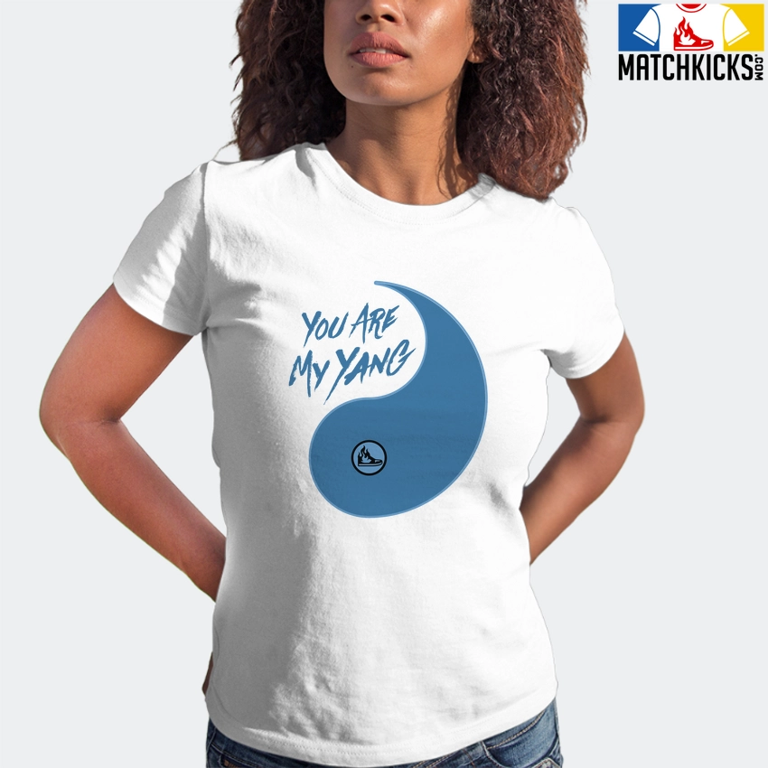 T-Shirt - Nike Dunk Low University Blue - Sneaker-Matching T-Shirt (You Are My Yang) 6 T-Shirt - Nike Dunk Low University Blue - Sneaker-Matching T-Shirt (You Are My Yang) - Image 4