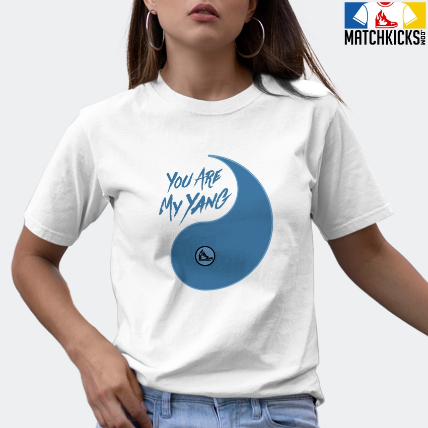 T-Shirt - Nike Dunk Low University Blue - Sneaker-Matching T-Shirt (You Are My Yang) 9 T-Shirt - Nike Dunk Low University Blue - Sneaker-Matching T-Shirt (You Are My Yang) - Image 7