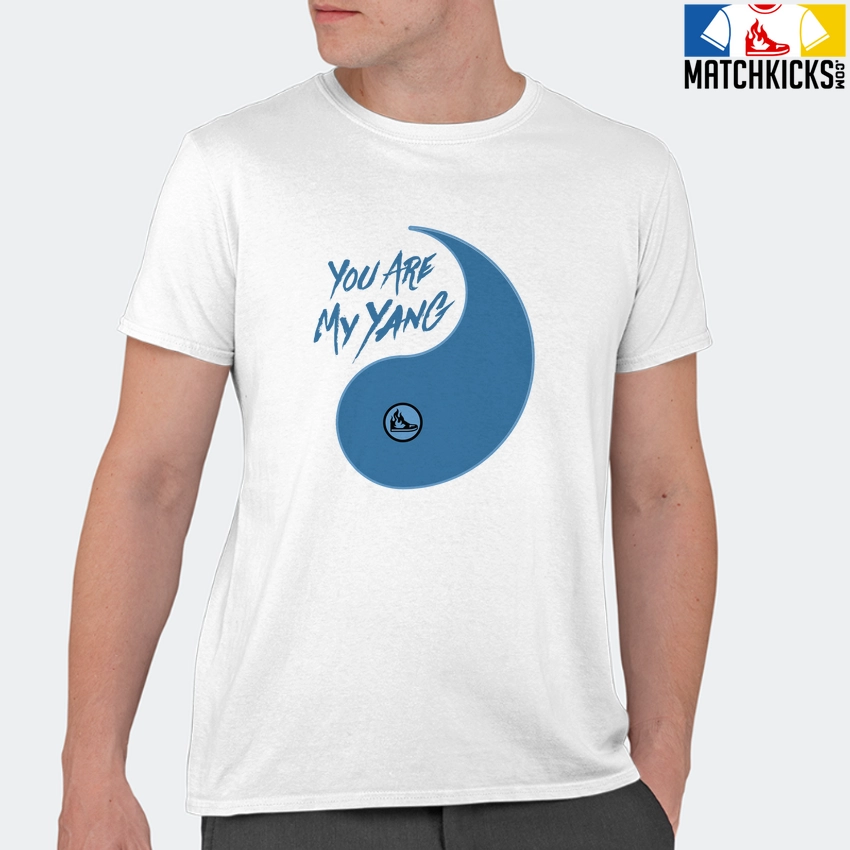 T-Shirt - Nike Dunk Low University Blue - Sneaker-Matching T-Shirt (You Are My Yang) 11 T-Shirt - Nike Dunk Low University Blue - Sneaker-Matching T-Shirt (You Are My Yang) - Image 9