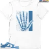 T-Shirt - Nike Dunk Low University Blue - Sneaker-Matching T-Shirt (REZOLUTION) -Nike Dunk shop online mockupGenerator 11743