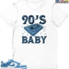 T-Shirt - Nike Dunk Low University Blue - Sneaker-Matching T-Shirt (90's Baby Cassette) 2 T-Shirt - Nike Dunk Low University Blue - Sneaker-Matching T-Shirt (90's Baby Cassette) -Nike Dunk shop online mockupGenerator 11752
