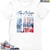 T-Shirt - Nike Dunk High Washed Denim Pack - Sneaker-Matching T-Shirt (She Belongs To The Beach) 1 T-Shirt - Nike Dunk High Washed Denim Pack - Sneaker-Matching T-Shirt (She Belongs To The Beach) -Nike Dunk shop online mockupGenerator 1177