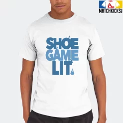 T-Shirt - Nike Dunk Low University Blue - Sneaker-Matching T-Shirt (Shoe Game Lit) -Nike Dunk shop online mockupGenerator 11774