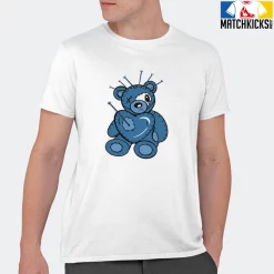 T-Shirt - Nike Dunk Low University Blue - Sneaker-Matching T-Shirt (VOO DOO TEDDY) -Nike Dunk shop online mockupGenerator 11804