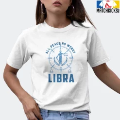 T-Shirt - Nike Dunk Low University Blue - Sneaker-Matching T-Shirt (Libra All Peace) -Nike Dunk shop online mockupGenerator 11811