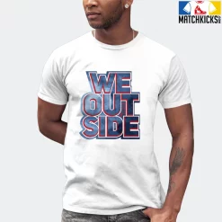 T-Shirt - Nike Dunk High Washed Denim Pack - Sneaker-Matching T-Shirt (We Outside) -Nike Dunk shop online mockupGenerator 1198