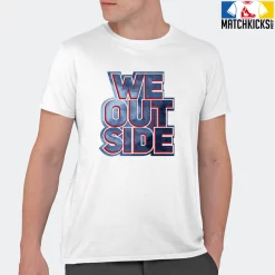 T-Shirt - Nike Dunk High Washed Denim Pack - Sneaker-Matching T-Shirt (We Outside) -Nike Dunk shop online mockupGenerator 1202