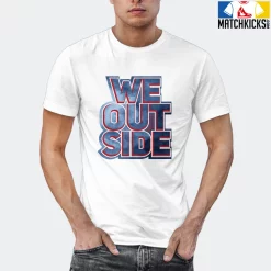 T-Shirt - Nike Dunk High Washed Denim Pack - Sneaker-Matching T-Shirt (We Outside) -Nike Dunk shop online mockupGenerator 1203