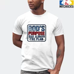 T-Shirt - Nike Dunk High Washed Denim Pack - Sneaker-Matching T-Shirt (God's Purpose) -Nike Dunk shop online mockupGenerator 1207