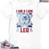 T-Shirt - Nike Dunk High Washed Denim Pack - Sneaker-Matching T-Shirt (Leo I Am A Lion) -Nike Dunk shop online mockupGenerator 1213