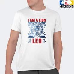 T-Shirt - Nike Dunk High Washed Denim Pack - Sneaker-Matching T-Shirt (Leo I Am A Lion) 20 T-Shirt - Nike Dunk High Washed Denim Pack - Sneaker-Matching T-Shirt (Leo I Am A Lion) -Nike Dunk shop online mockupGenerator 1220