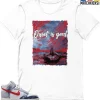 T-Shirt - Nike Dunk High Washed Denim Pack - Sneaker-Matching T-Shirt (Quiet Is Good) -Nike Dunk shop online mockupGenerator 1222