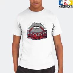 T-Shirt - Nike Dunk High Washed Denim Pack - Sneaker-Matching T-Shirt (Dope Lips) 17 T-Shirt - Nike Dunk High Washed Denim Pack - Sneaker-Matching T-Shirt (Dope Lips) -Nike Dunk shop online mockupGenerator 1271