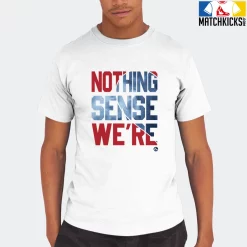 T-Shirt - Nike Dunk High Washed Denim Pack - Sneaker-Matching T-Shirt (Makes Sense Heart Left) -Nike Dunk shop online mockupGenerator 1280