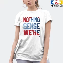 T-Shirt - Nike Dunk High Washed Denim Pack - Sneaker-Matching T-Shirt (Makes Sense Heart Left) -Nike Dunk shop online mockupGenerator 1282