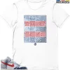 T-Shirt - Nike Dunk High Washed Denim Pack - Sneaker-Matching T-Shirt (SELF LOVE)