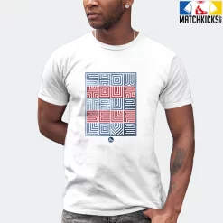 T-Shirt - Nike Dunk High Washed Denim Pack - Sneaker-Matching T-Shirt (SELF LOVE) -Nike Dunk shop online mockupGenerator 1288