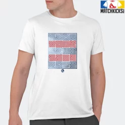 T-Shirt - Nike Dunk High Washed Denim Pack - Sneaker-Matching T-Shirt (SELF LOVE) -Nike Dunk shop online mockupGenerator 1292