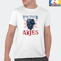 T-Shirt - Nike Dunk High Washed Denim Pack - Sneaker-Matching T-Shirt (RAM Risk Taker) -Nike Dunk shop online mockupGenerator 1301