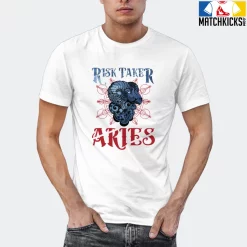 T-Shirt - Nike Dunk High Washed Denim Pack - Sneaker-Matching T-Shirt (RAM Risk Taker) -Nike Dunk shop online mockupGenerator 1302