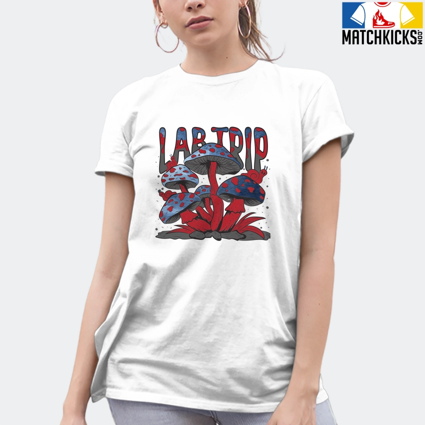 T-Shirt - Nike Dunk High Washed Denim Pack - Sneaker-Matching T-Shirt (Lab Trip) 10 T-Shirt - Nike Dunk High Washed Denim Pack - Sneaker-Matching T-Shirt (Lab Trip) - Image 8